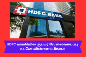 HDFC Bank Job Recruitment 2024
